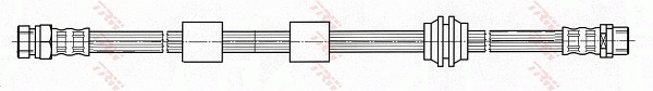 Brake Hose - PHB440 TRW