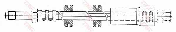 stabdžių žarnelė - PHB446 TRW