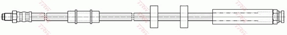 Bremsschlauch - PHB488 TRW