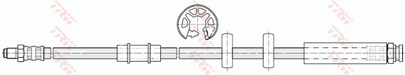 Brake Hose - PHB497 TRW