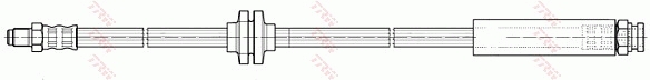 Brake Hose - PHB499 TRW