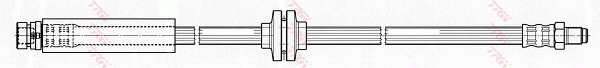 Brake Hose - PHB506 TRW