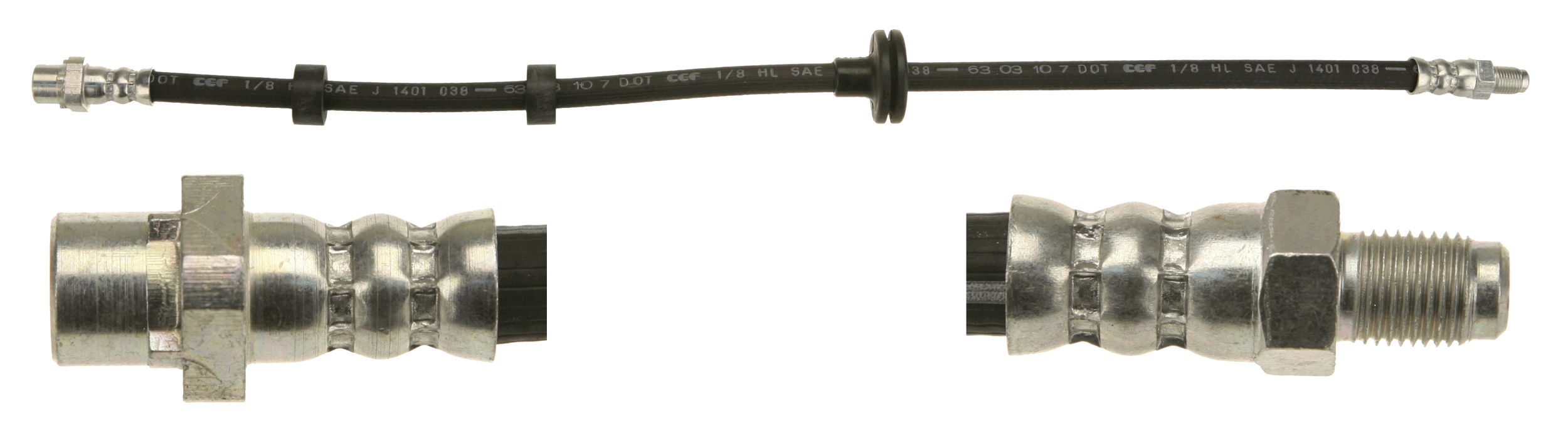 Flessibile del freno - PHB515 TRW