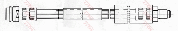 Brake Hose - PHB526 TRW