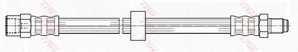 Тормозной шланг - PHB561 TRW