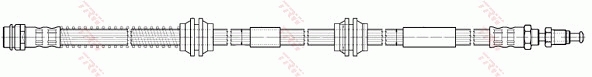 Brake Hose - PHB576 TRW