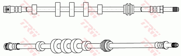 Brake Hose - PHB617 TRW