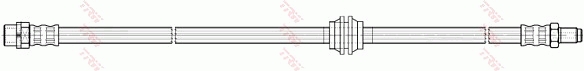 Brake Hose - PHB630 TRW