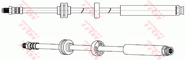 Brake Hose - PHB649 TRW