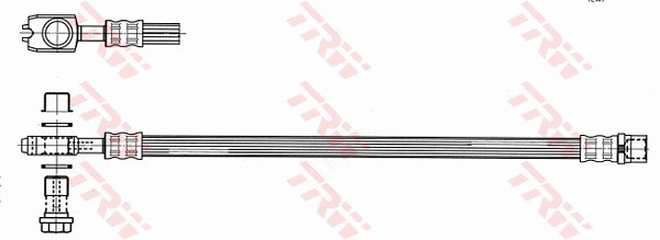 Brake Hose - PHD1015 TRW