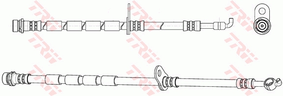 Тормозной шланг - PHD1144 TRW