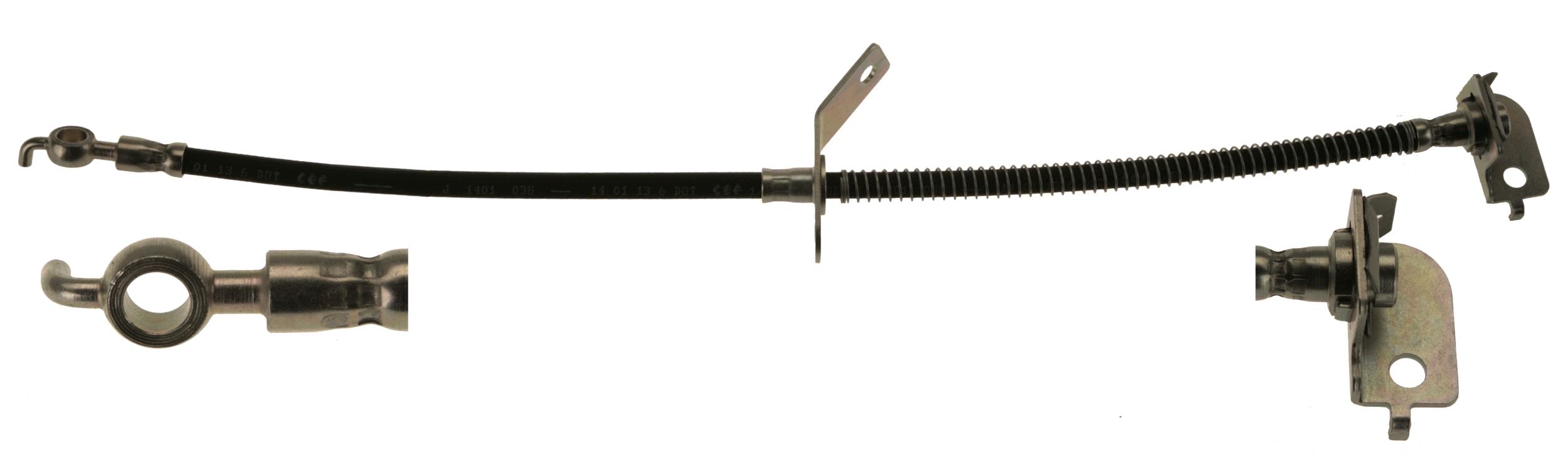Flessibile del freno - PHD1150 TRW