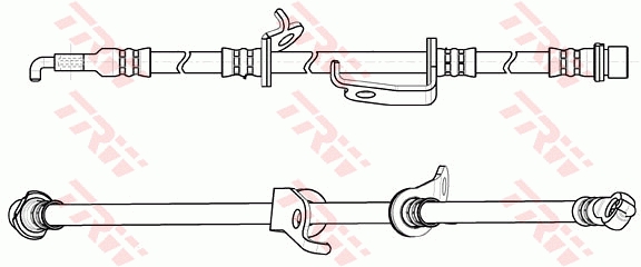 Brake Hose - PHD1152 TRW
