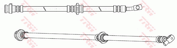 Brake Hose - PHD1190 TRW