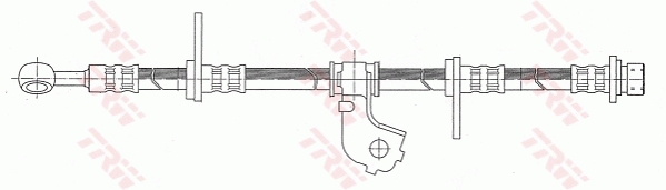 Тормозной шланг - PHD316 TRW