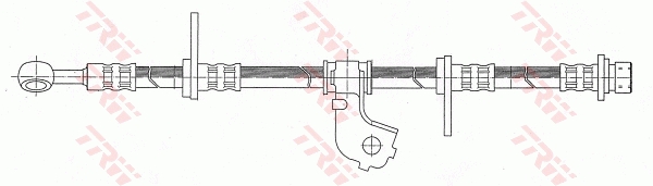 Brake Hose - PHD317 TRW