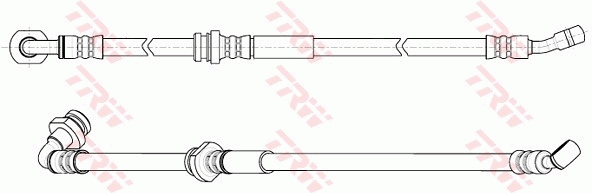 Bremsschlauch - PHD431 TRW