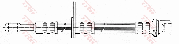 Bremsschlauch - PHD437 TRW