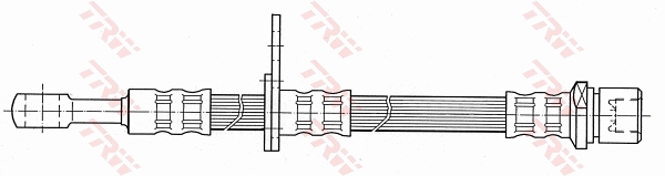 Bremsschlauch - PHD438 TRW