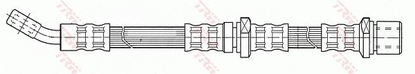 Bremsschlauch - PHD443 TRW