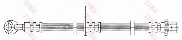Brake Hose - PHD449 TRW