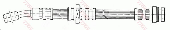 Bremsschlauch - PHD478 TRW
