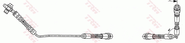 Тормозной шланг - PHD490 TRW