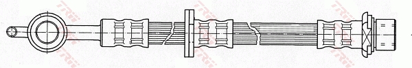 Brake Hose - PHD502 TRW