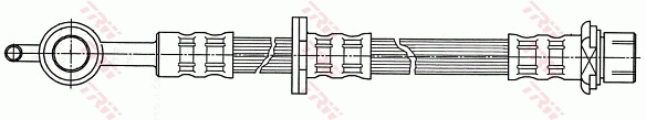 Brake Hose - PHD510 TRW