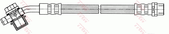 Тормозной шланг - PHD543 TRW