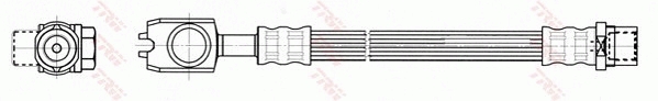Brake Hose - PHD557 TRW
