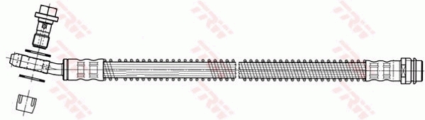 Brake Hose - PHD559 TRW