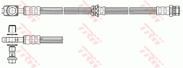 Brake Hose - PHD560 TRW