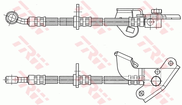 Brake Hose - PHD583 TRW