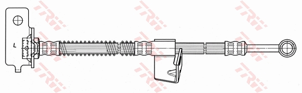 Brake Hose - PHD616 TRW