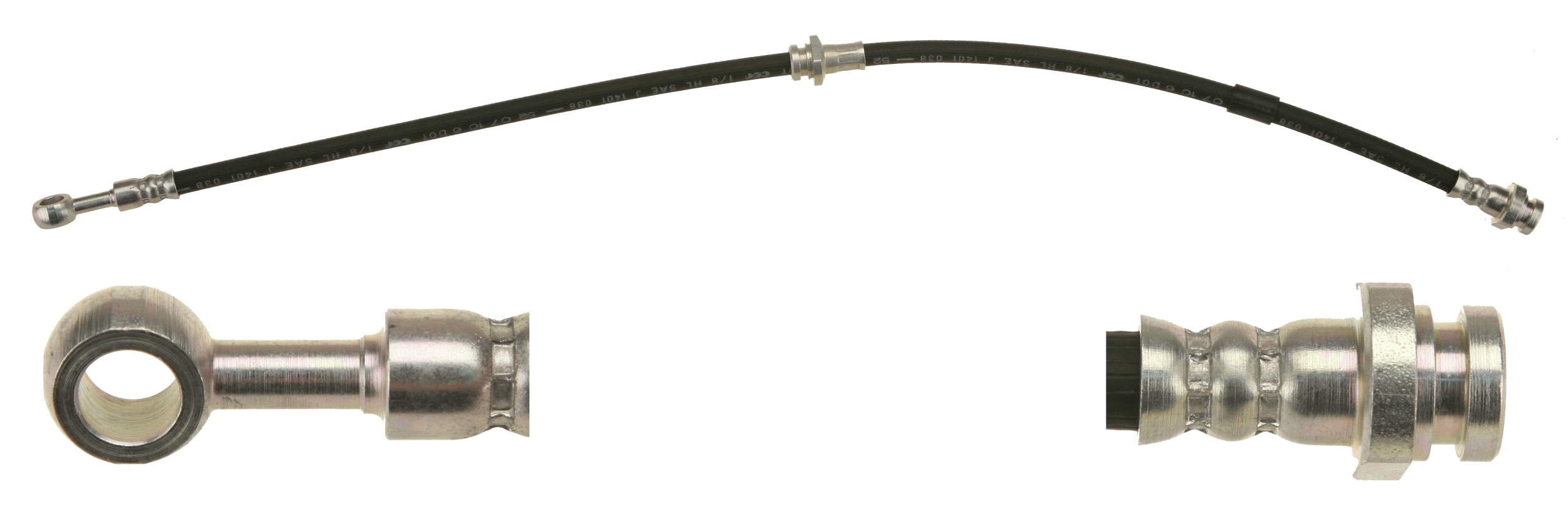 Flessibile del freno - PHD668 TRW