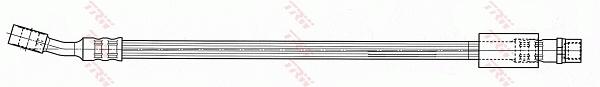 Тормозной шланг - PHD672 TRW