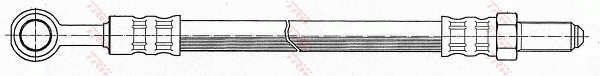 Brake Hose - PHD677 TRW