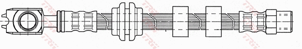 Brake Hose - PHD934 TRW