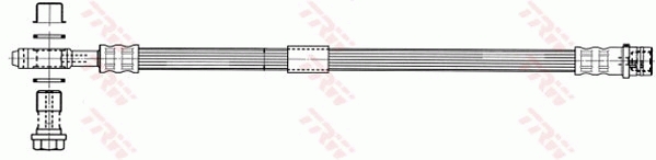 Brake Hose - PHD935 TRW
