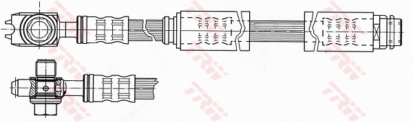 Brake Hose - PHD946 TRW