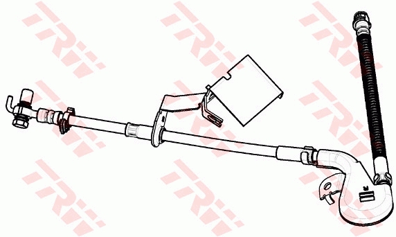 Bremsschlauch - PHD976 TRW
