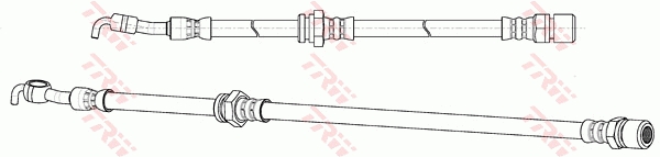Тормозной шланг - PHD991 TRW