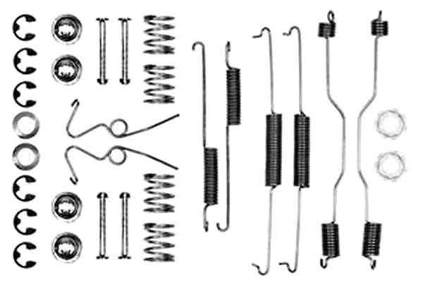 Zubehörsatz, Bremsbacken - SFK111 TRW