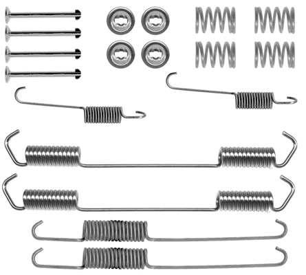 Accessory Kit, brake shoes - SFK254 TRW