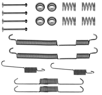 Accessory Kit, brake shoes - SFK261 TRW