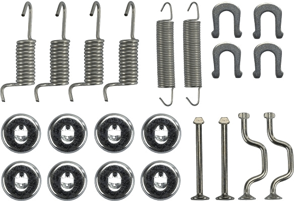 Kit accessori, Ganasce freno stazionamento - SFK347 TRW