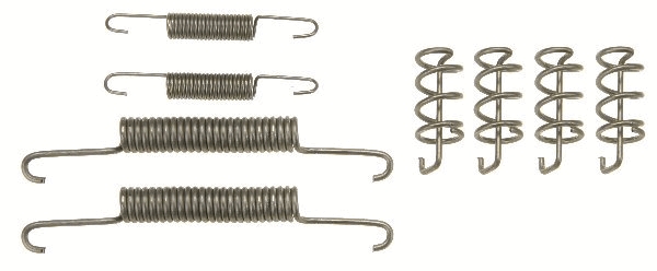 Accessory Kit, parking brake shoes - SFK367 TRW