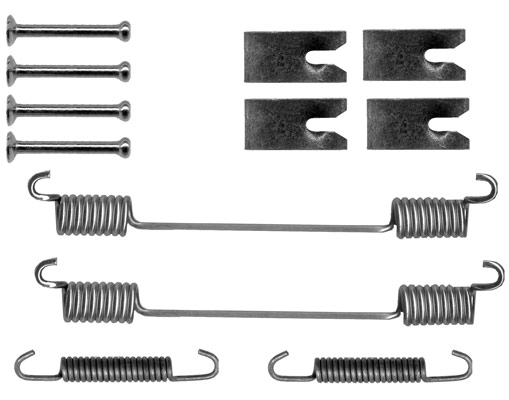 Kit accessori, Ganasce freno - SFK371 TRW