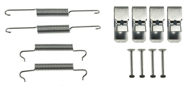 Accessory Kit, brake shoes - SFK444 TRW